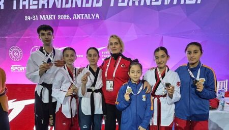 Uluslararası şampiyonada madalya yağmuru