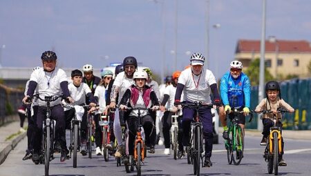 Beylikdüzü’nde Pedallar Sağlık İçin Döndü