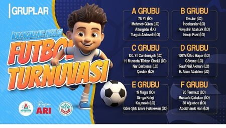 Nevşehir Belediyesi’nden İlkokullar Arası 23 Nisan Futbol Turnuvası